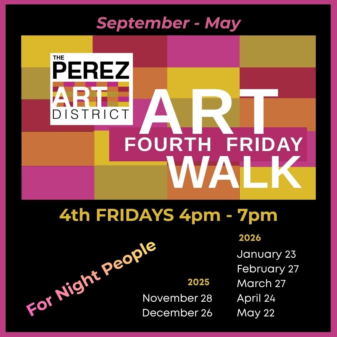 Perez Art District 4th Friday Art Walk picture | Studio Jay Schiff