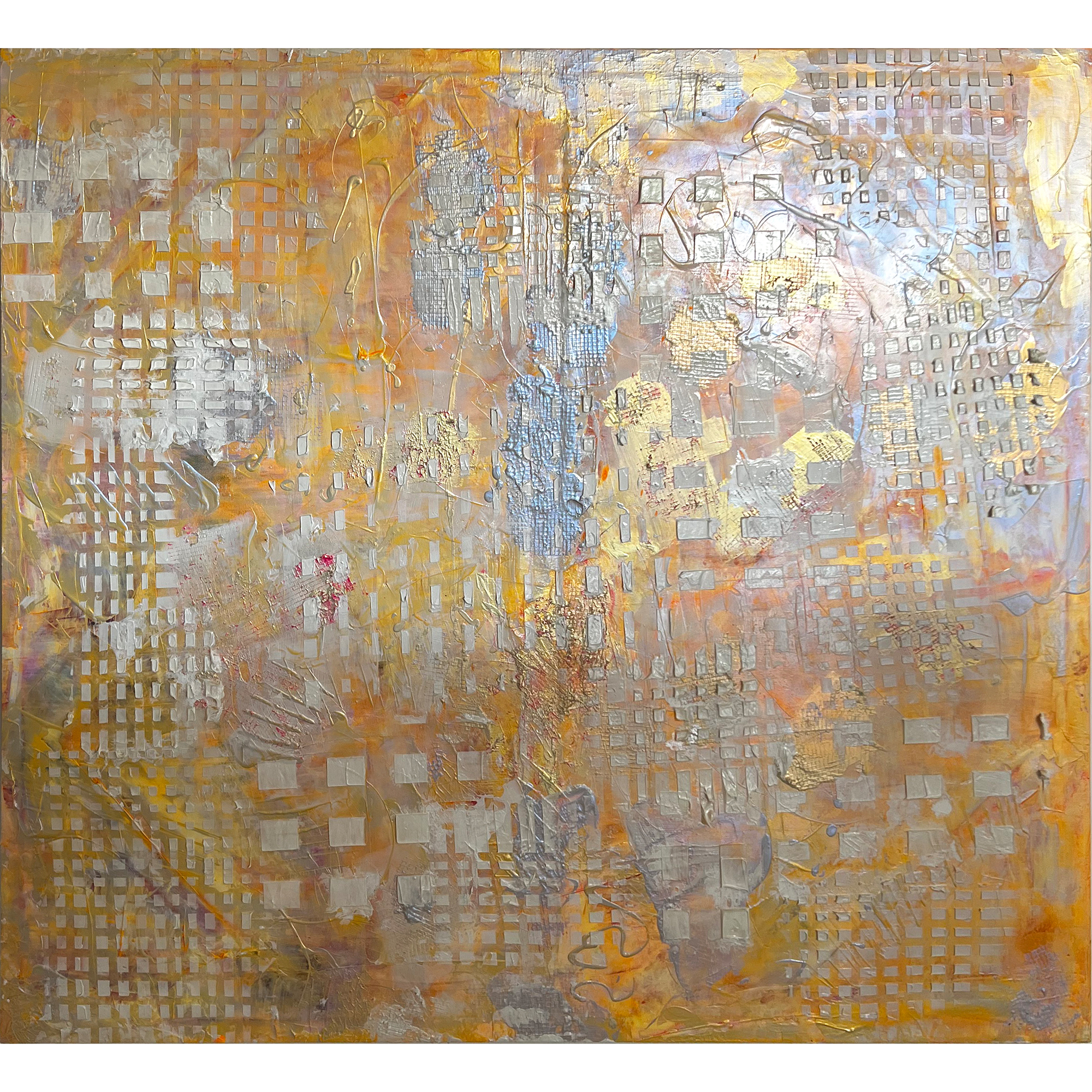 2925 | 62 x 68 acrylic gel on canvas Painting 2925 by Studio Jay Schiff